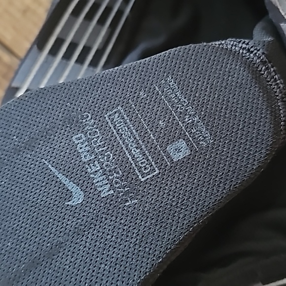 NIKE Hyperstrong padded 3/4 black gray tights Football pads sz M - Picture 7 of 7